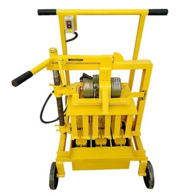 China High efficiency low cost egg laying concrete cement QMR2-45 manual block brick making machine for sale in Uganda in 2022 for sale