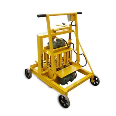 China High Efficiency Low Cost QMY2-45 Concrete Paver Block Making Machine Mobile Cement Bricks Machinery for sale