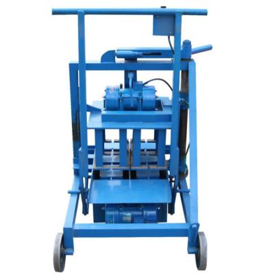 China High Efficiency Low Cost BRK QT40-3C Handmade Movable Small Egg Laying Block Making Machine for sale