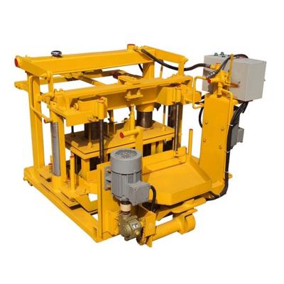 China Factory direct sale hollow brick machine small free burning mobile cement brick machine low cost high efficiency for sale