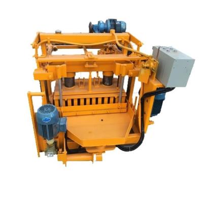 China High efficiency low cost China brick making machine small earth brick interlocking compressed block making machine equipment for brick factory for sale