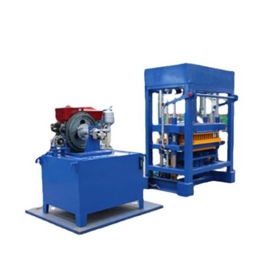 China High Efficiency Low Cost Hydraulic Block Making Machine QT4-30 Simple Block Making Machine for sale