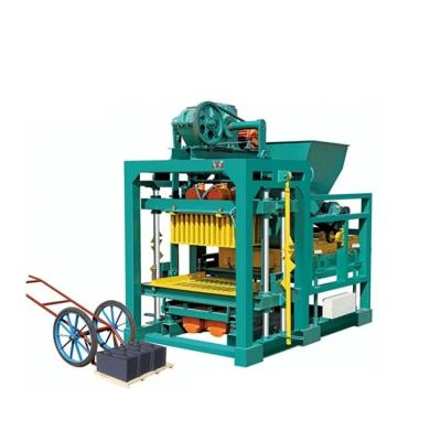 China Building Material Stores Automatic Brick Cutting Machine QT4-28 Face Concrete Block Splitting Machine For Sale for sale