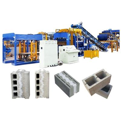 China Building Material Shops QT8-15 Full Automatic Fly Ash Brick Making Machine Price Block Making Machine Price for sale