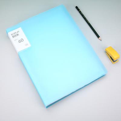 China UYI Folder Display Book 40 Pockets A4 Convenient Plastic File Folder Transparent Compendium Document Bag for sale