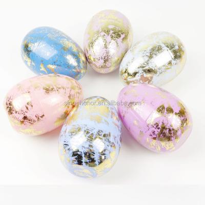 China Cheapest Price DIY PP Plastic Easter Stick Golden Eggs for sale