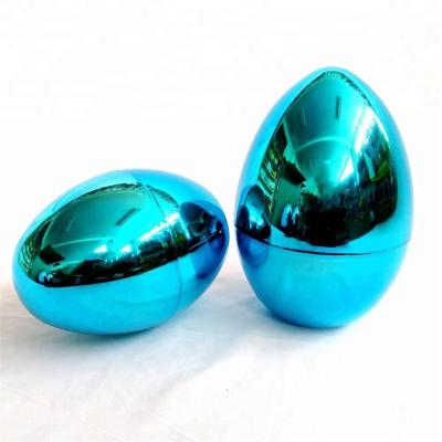 China Holiday decoration & 2021 new gift electroplating egg; metal eggs for sale