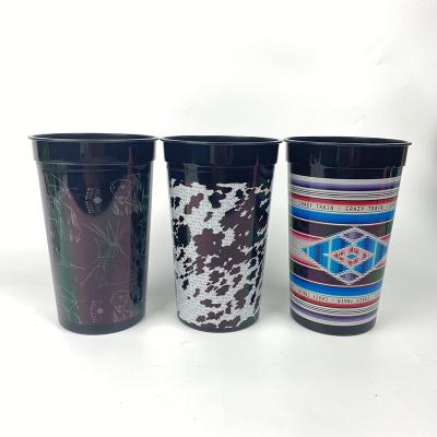 China Viable Transparent Plastic Mug Cup Beer Plastic Mug for sale