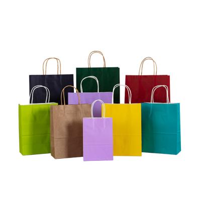 China Wholesale Recyclable Luxury Gift Shopping Art Custom Printed Luxury Gift Paper Shopping Bag Kraft Paper Bag With Your Own Logo for sale