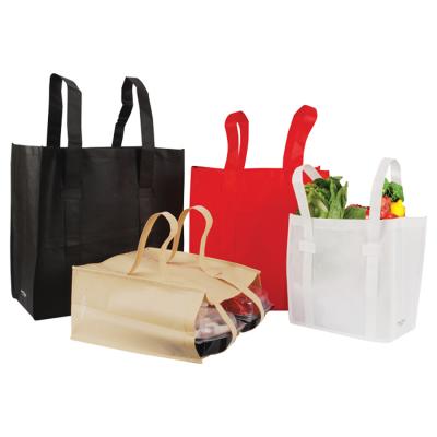 China Cheap custom eco-friendly wholesale online carry custom non woven shopping bag with printing logo for sale