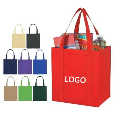 China Eco-friendly custom promotional shopping tote bag recyclable eco friendly custom logo die cut eco non woven bags with printing logo for sale