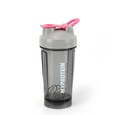 China Sports 500ml Plastic Protein Shaker Bottle For Gym  Shaker Cup   Protein Sport Plastic Cup Shaker Bottle for sale