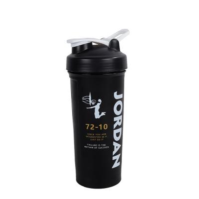 China Modern Bpa Free Large Sports Fitness Plastic Shaker Cups Blender Gym Protein Shaker Bottle For Workout Gifts for sale