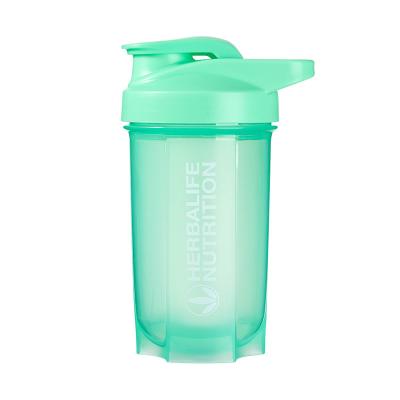 China Sports 500ml/400ml Shake Water Gym Bottles Shaker Mixing Ball Protein Cup Sports Plastic Protein Fitness Shaker Bottle for sale