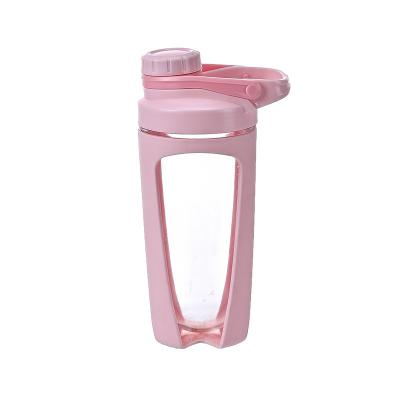 China Sports 500ml Outdoor Gym Plastic Protein Shaker Bottle With Screw  Water Bottle for sale