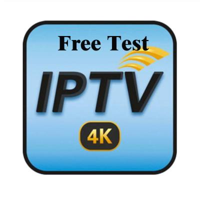 China 6K 4k IPTV subscription 1-12 month subscription with IPTV reseller Panel m3u code demo xtream for sale