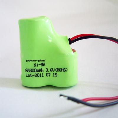 China 3.6v AA 600mAh rechargeable NiMH  Battery Pack for RC toys for sale