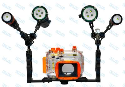 China 860 luz video subacuática ULTRAVIOLETA del CREE XM-L LED de la lámpara del salto de los lúmenes en venta