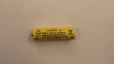 Κίνα 1.2V επαναφορτιζόμενη μπαταρία φακών AA900mAh NiCD, επαναφορτιζόμενη μπαταρία φανών προς πώληση