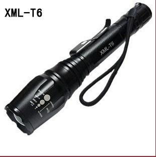 China XML T6 cree led flashlight outdoor led torch light for sale