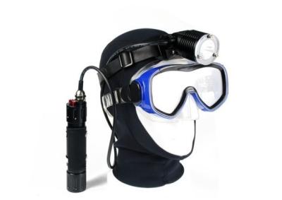 China Waterproof Aluminum Dive Led Headlamp Flashlight Torch, Canister Diving Headlight for sale