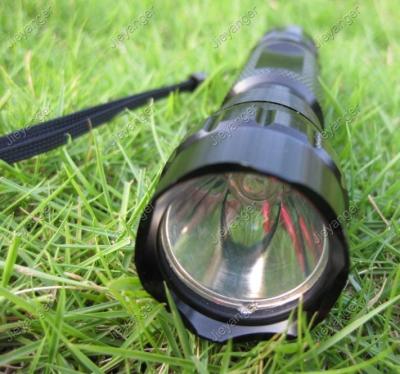 China 3W 365 nm Ultraviolet Radiation UV LED Aluminium Flashlight with 3.7V - 8.4V for sale