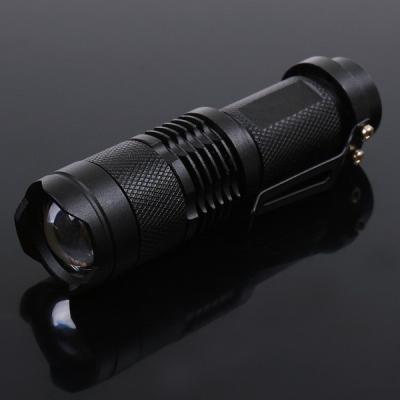 China Mini Cree Led Torch Flashlight With Rechargeable Battery For Cycling,  Climbing for sale