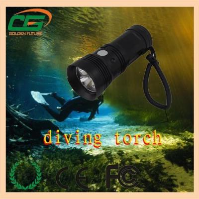 China Aluminum Body Handle High Power 30w Waterproof Ip68 Led Diving Torch for sale