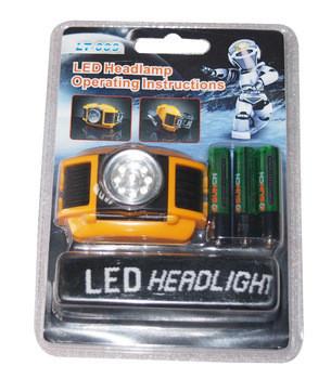 China Emergency Dry Battery LED Headtorch / Headlamp With 9 LEDs IP54 for sale