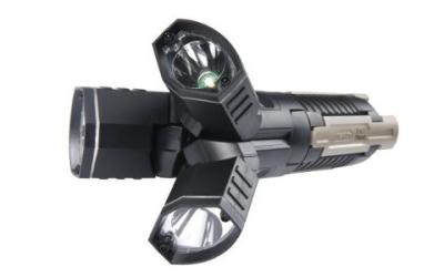 China high brightness 3w cree led flashlight focus rechargeable with 5 modes for sale