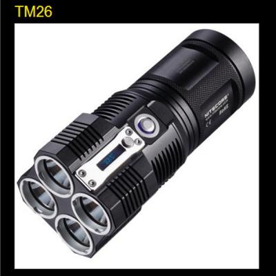 China Tiny Monster Nitecore TM26 LED Torch - 3800 Lumen Cree Led Flashlight for sale