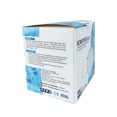 China Factory Direct Selling Recyclable Black Medical Box Small Packaging Box Mask Packaging Paper Box for sale