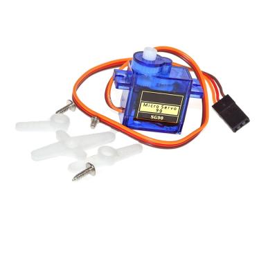 China Hobby Best Choice SG90 9g Mini Micro RC Servo 180 Degree Sg90 Servo Motor For RC Helicopter Airplane Car for sale