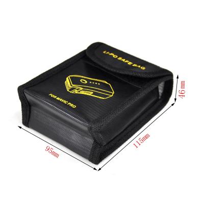 China Professional Lipo Battery Double Standard Lipo Battery Safe Bag For Document Flame Retardant Bag for sale