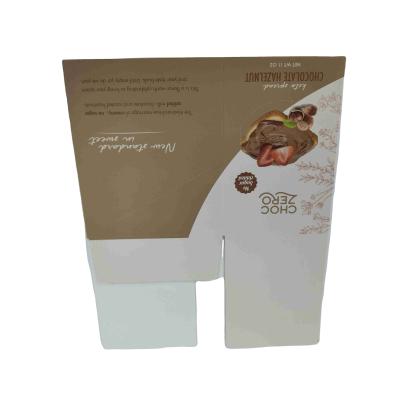 China Recycled Materials New Product Listing High Quality Chocolate Food Recycled Paper Box Foldable Custom for sale