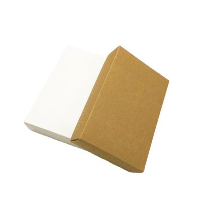 China New High Quality Recycled Materials 2021 Hot Selling White Custom Paper Box Packaging for sale