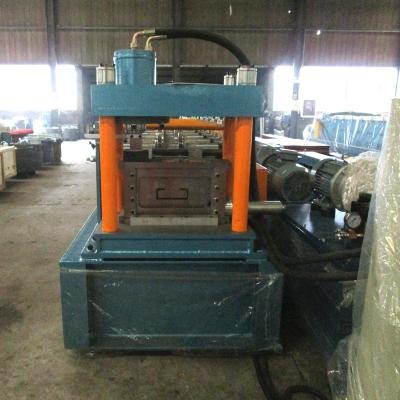 China Building Material Stores Automatic Zhongyuan C/Z Shape Purlin Forming Machine With Punch Holes for sale