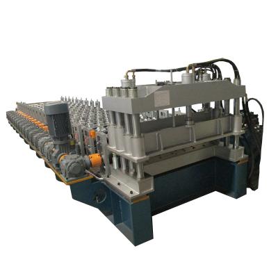 China Building material stores aluminum coils roof metrocopo tile making machine with CE and ISO 9001 quality certificate for sale