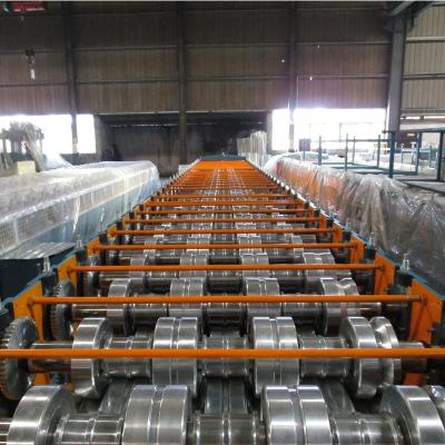 China Automatic Hydraulic Cutting Floor Decking Sheet Metaldeck Roll Forming Machine Price for sale