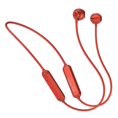 China Sustainable Hanging Type Bluetooth Headset Neck Sports Noise Cancel Neck Hanging Stereo Gift Customized Headphones for sale