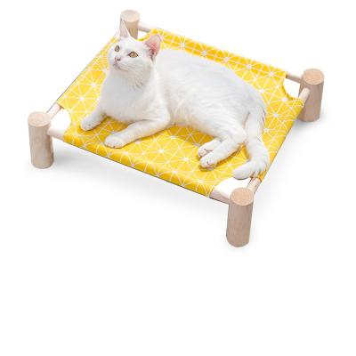 China Wholesale Modern Comfortable Novelty Breathable Sleeping 2 In 1 Dog Bed Cat Bed Wooden Cute Funny Fluffy for sale