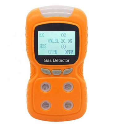 China ZLT840 Portable Gas Detector--- Diffusion Type 4 in 1Low Cost EX/O2/CO/H2S Gas Detector Portable Multi Gas Detector for sale