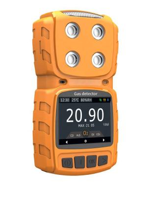 China Portable Multi Gas Detector MS104K- Four-in-One Ex Toxic And Harmful Co H2S Gas Detector O2 Portable Multi Gas Detector for sale