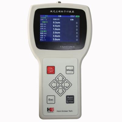 China ABS Plastic Zetron H630 Classifying L/min 6 Clean Particle Size Areas 2.83 Handheld Particle Counter for sale