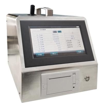 China Stainless Steel Zetron 8 Channels 100L/min 0.3--10 um 0.1 CFM Portable Laser Particle Counters for sale