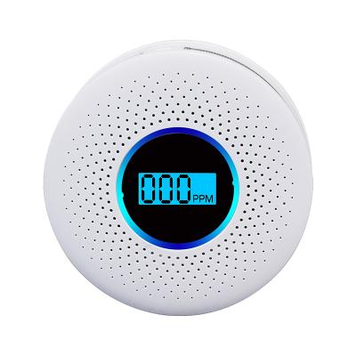 China White ABS Plastic Zetron ZKD512 Wireless Interconnect Alarm 2 in 1 Co Alarm and Smoke Detector for sale