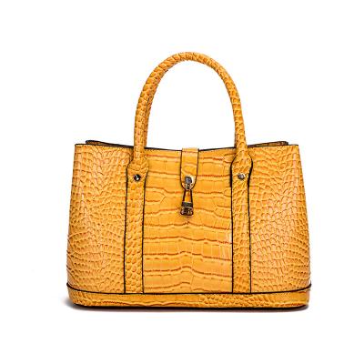 China Elegant Cross Body Bag Anti-theft Designer Alligator Pattern Ladies Office JKL Shoulder Bags Women Handbags With Silk Scarf for sale