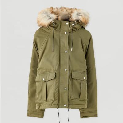 China New Design Winter Ladies Parka Jacket With Hood Women's Jacket for sale