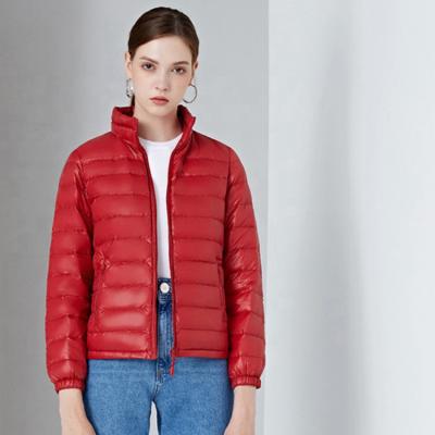 Китай Factory High Quality autumn fleece custom 90% white duck down coat womens winter down jacket продается