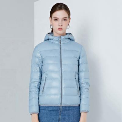 Китай High Quality autumn fleece custom 90% white duck down coat womens winter down jacket продается